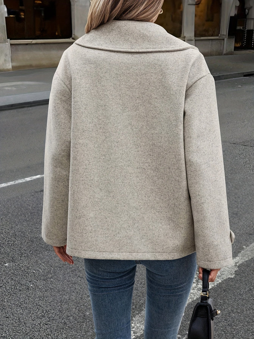 Stijlvol Double-Breasted Jacket met knoopdetails