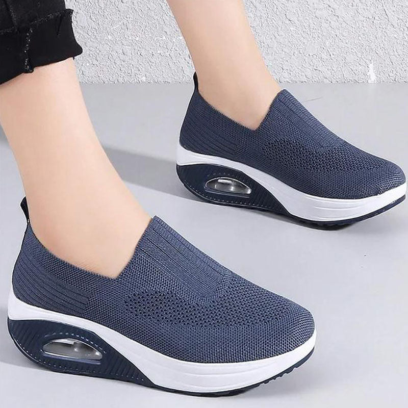 Comfy Air Ademende Slip-On Sneakers voor Dames