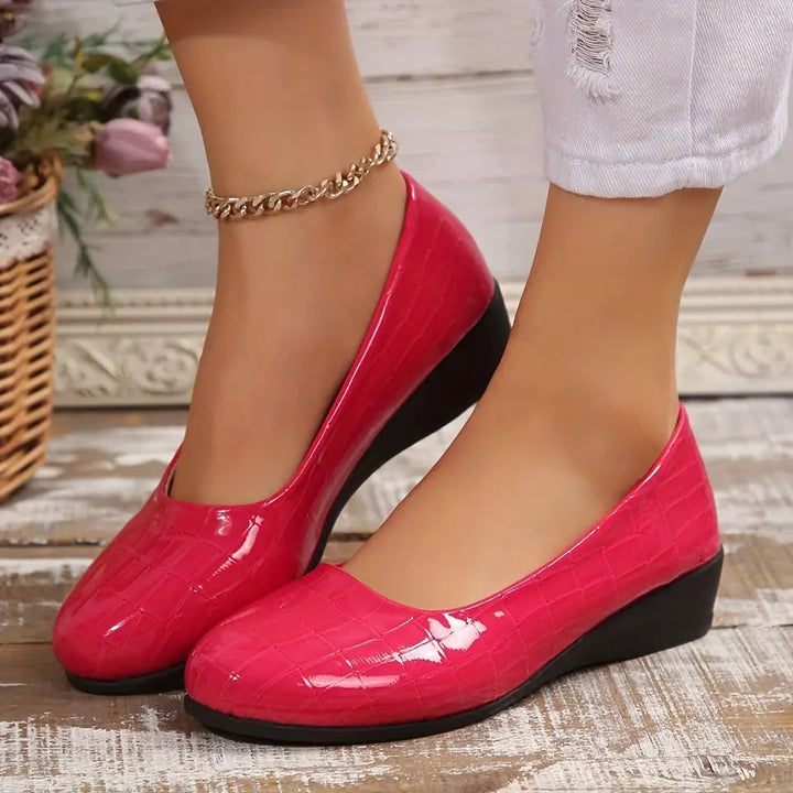 Orthopedische leren damesschoenen – Lichtgewicht, antislip & ademend