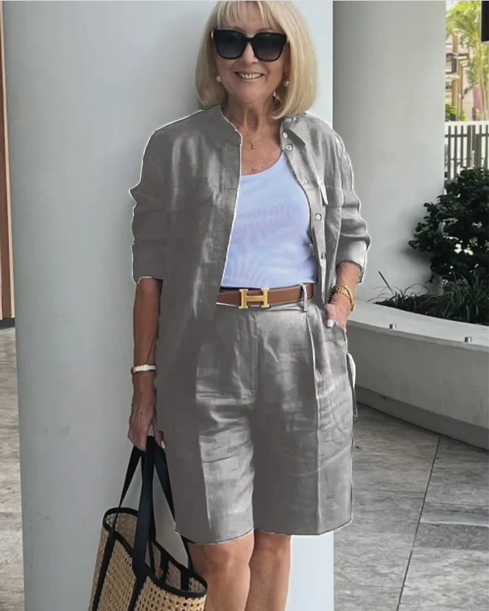 Cardigan Two-Piece Set voor dames