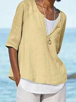 Minimal T-shirt voor dagelijkse looks