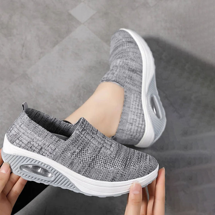 Comfy Air Ademende Slip-On Sneakers voor Dames