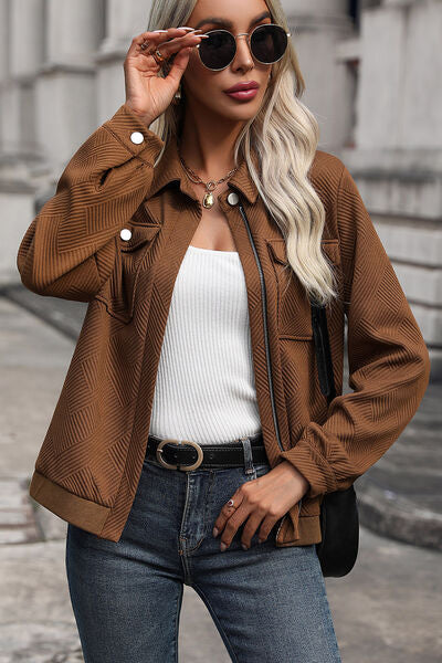 Designer Retro Casual Jacket voor dames