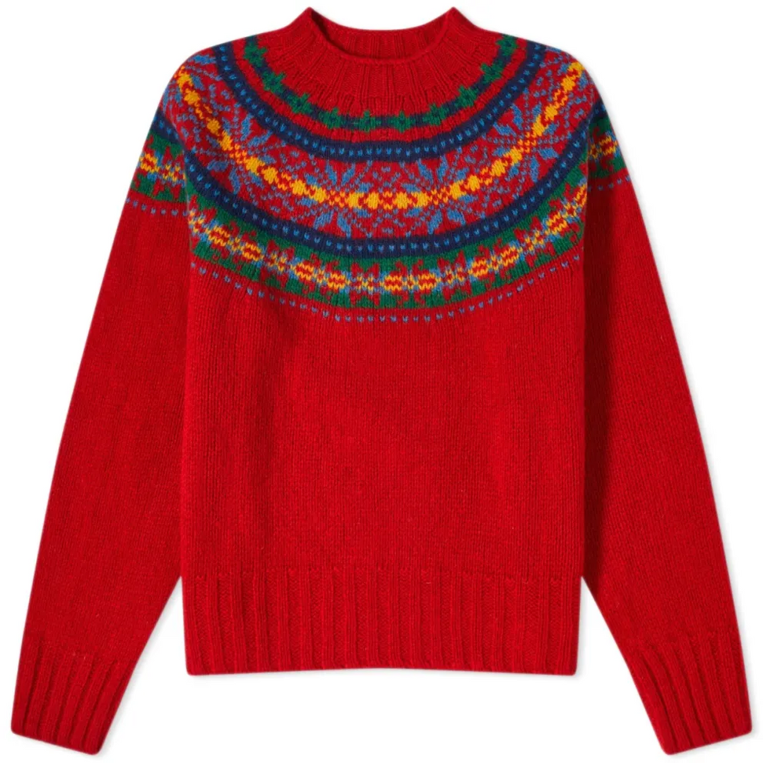 Dikke IJslandse trui met extra warmte