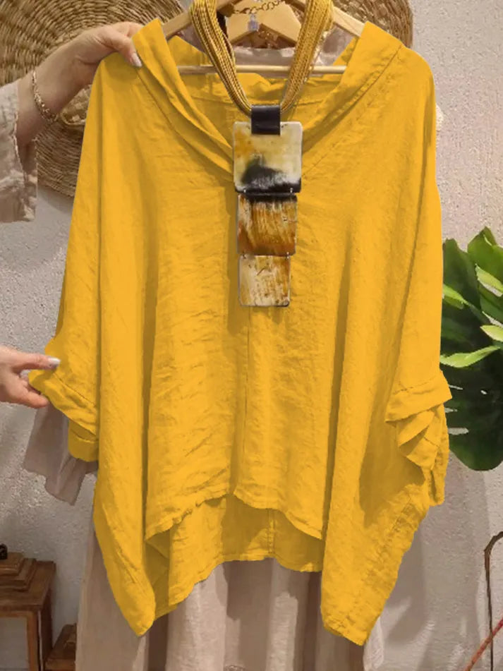 Soft Feel V-hals top voor dames