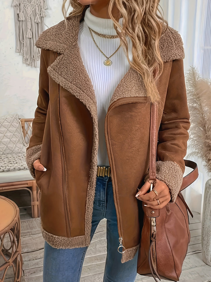 Elegante Wool Blend Jacket Dames