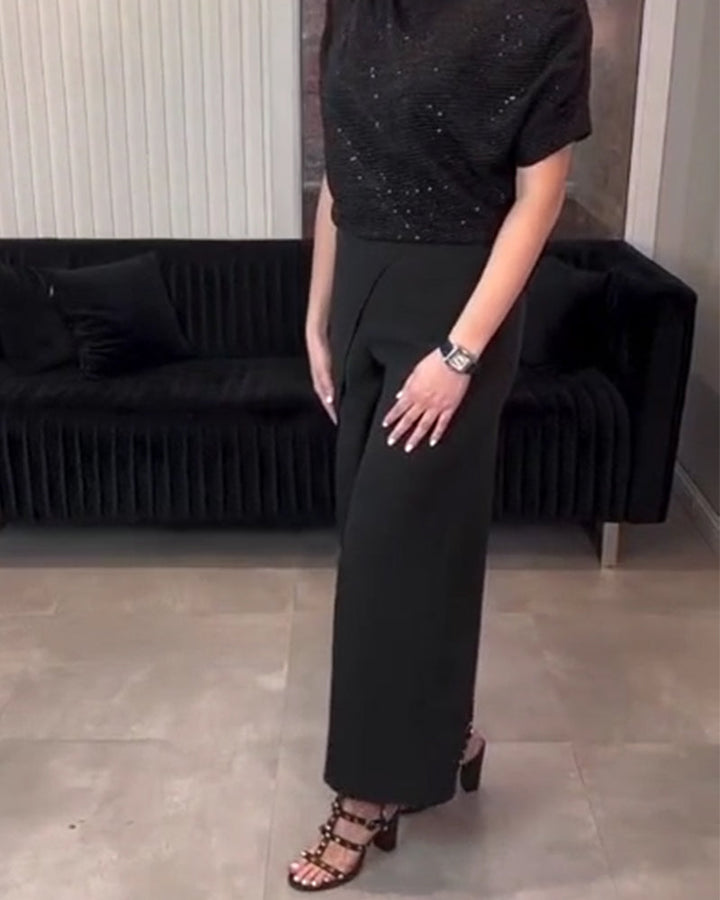 Elegante wijde broek