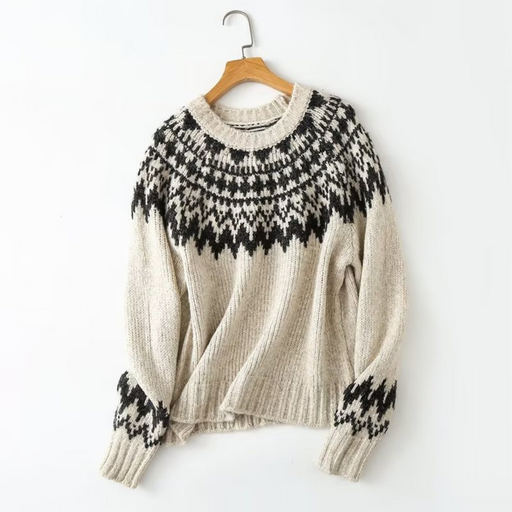 Warme Heavy Knit wollen trui
