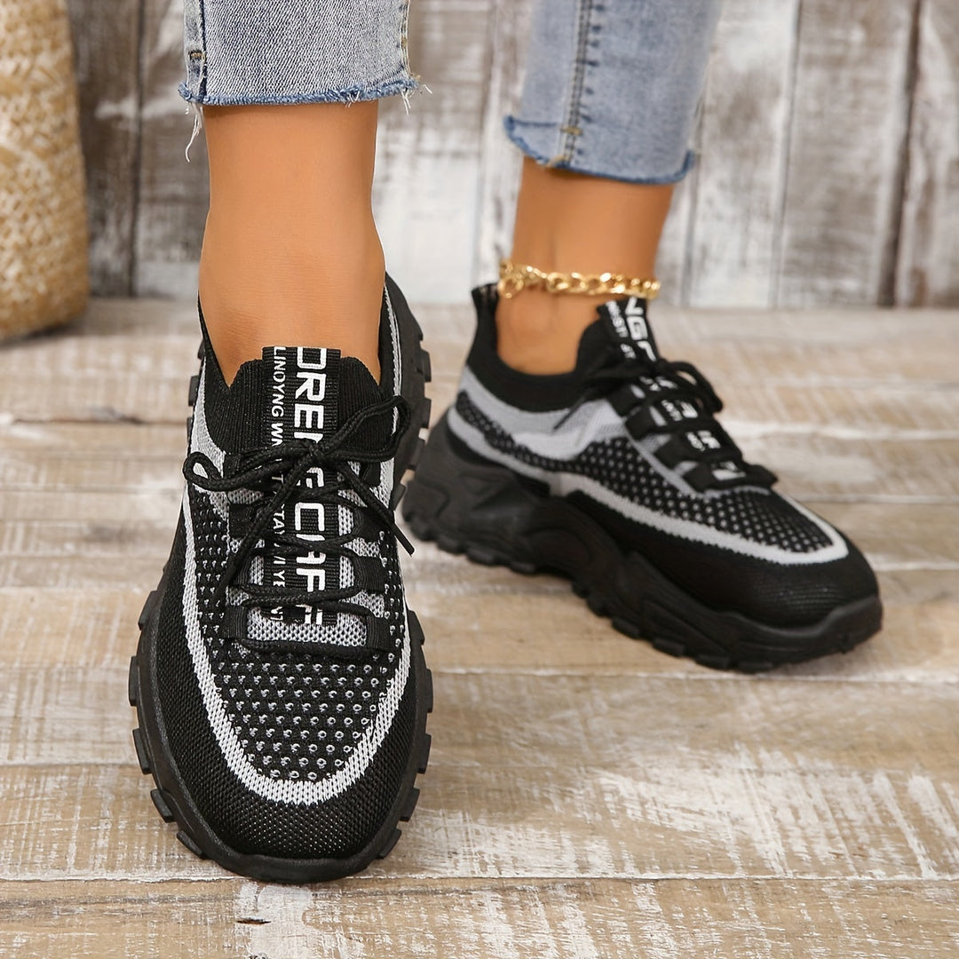 Amanda Stijlvolle Mesh Sneakers met Flexibele Pasvorm