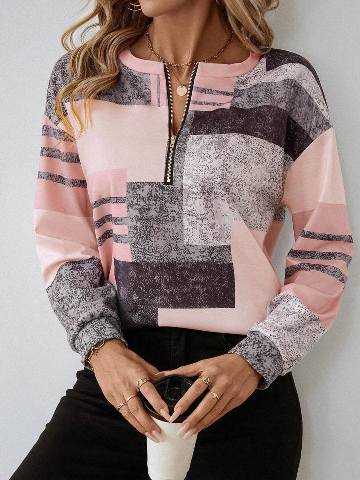 Chique Vintage Pullover met lange mouwen