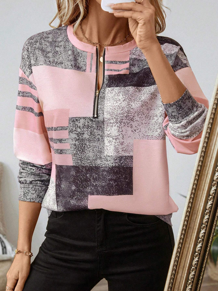 Chique Vintage Pullover met lange mouwen