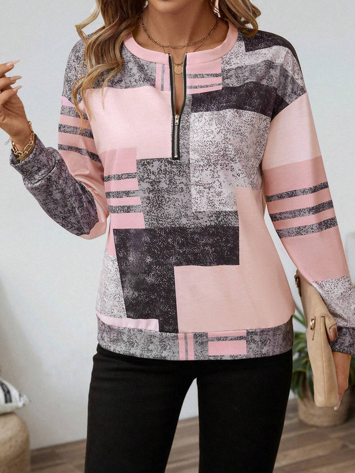 Chique Vintage Pullover met lange mouwen