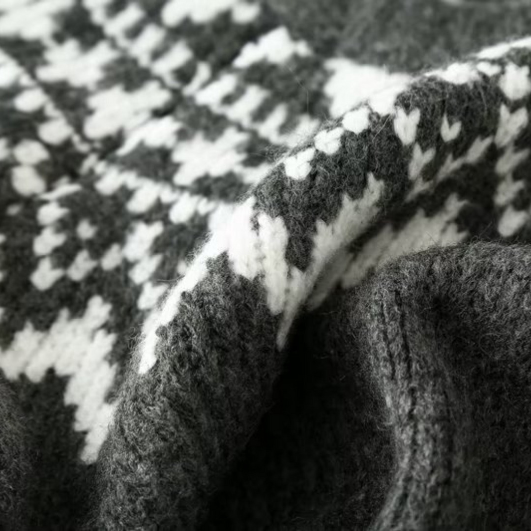 Warme Heavy Knit wollen trui