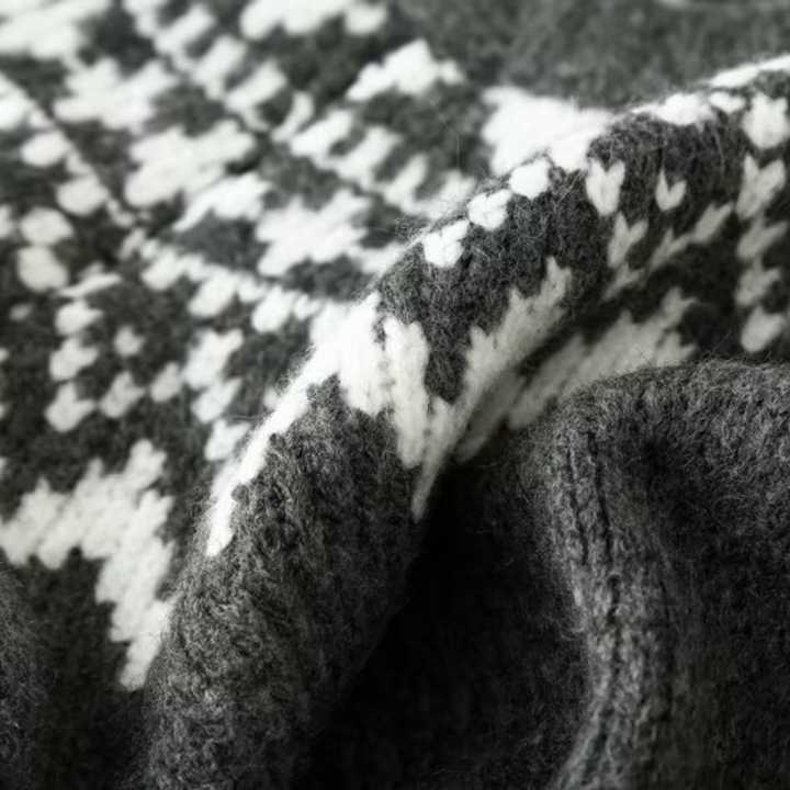 Warme Heavy Knit wollen trui