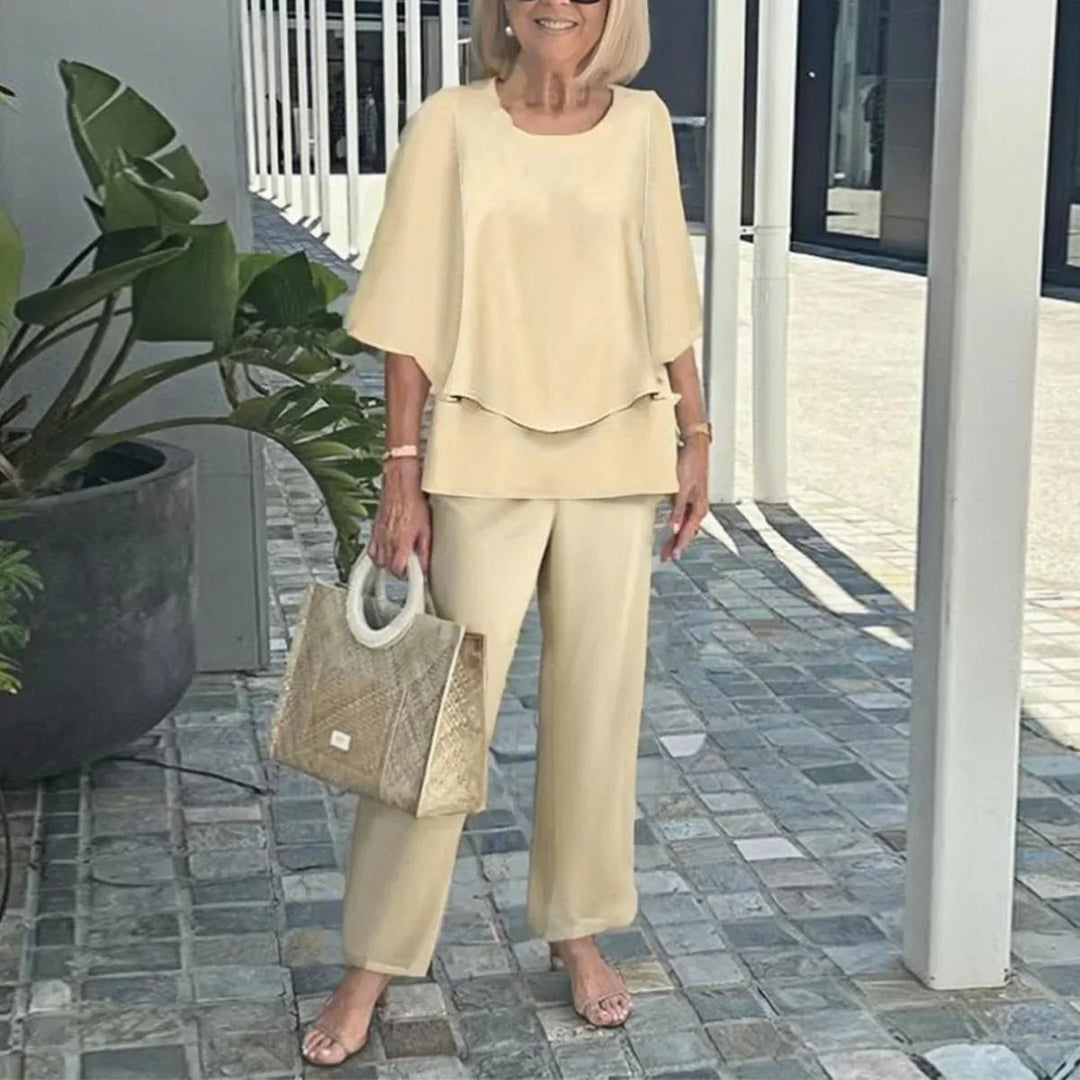 Minimalistische Matching Set met een Elegante Touch