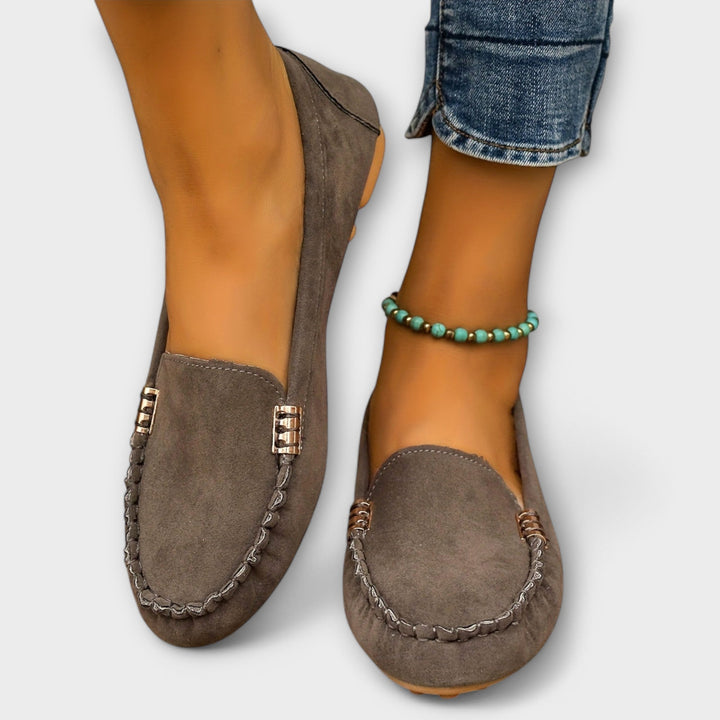 Zachte Leren Moccasins Slip-On Schoenen