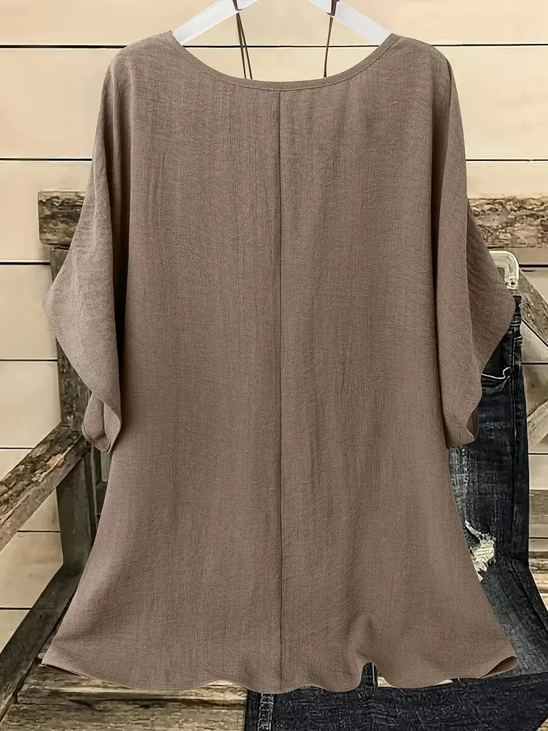 Luchtige Casual Cotton Loose Blouse
