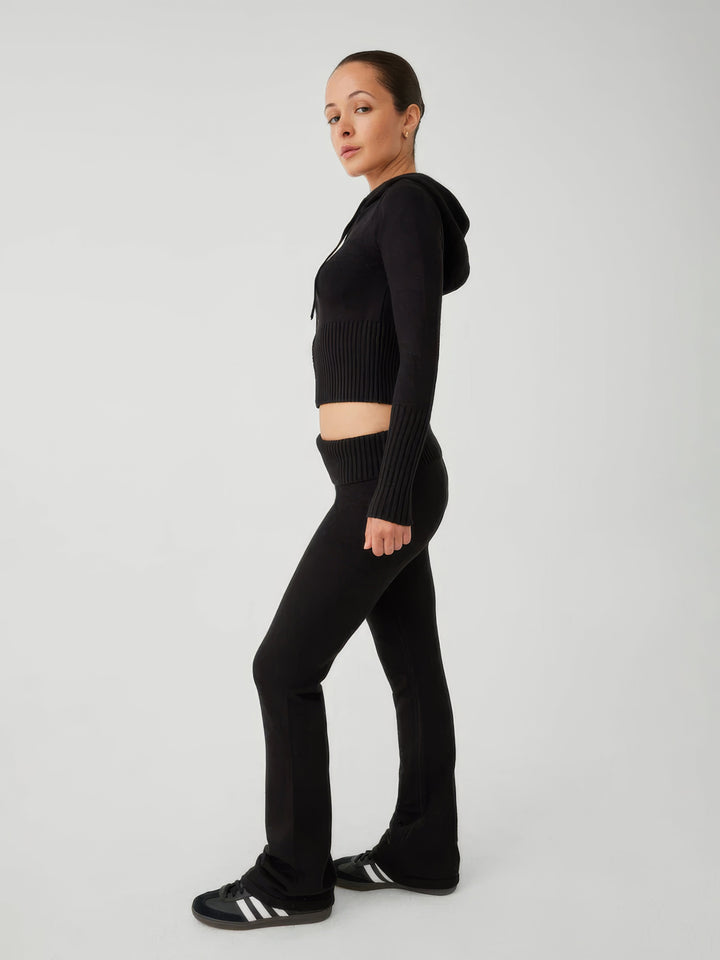 Luxe gebreide winter bijpassende set
