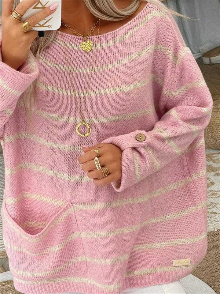 Zia Soft Textured gebreide trui
