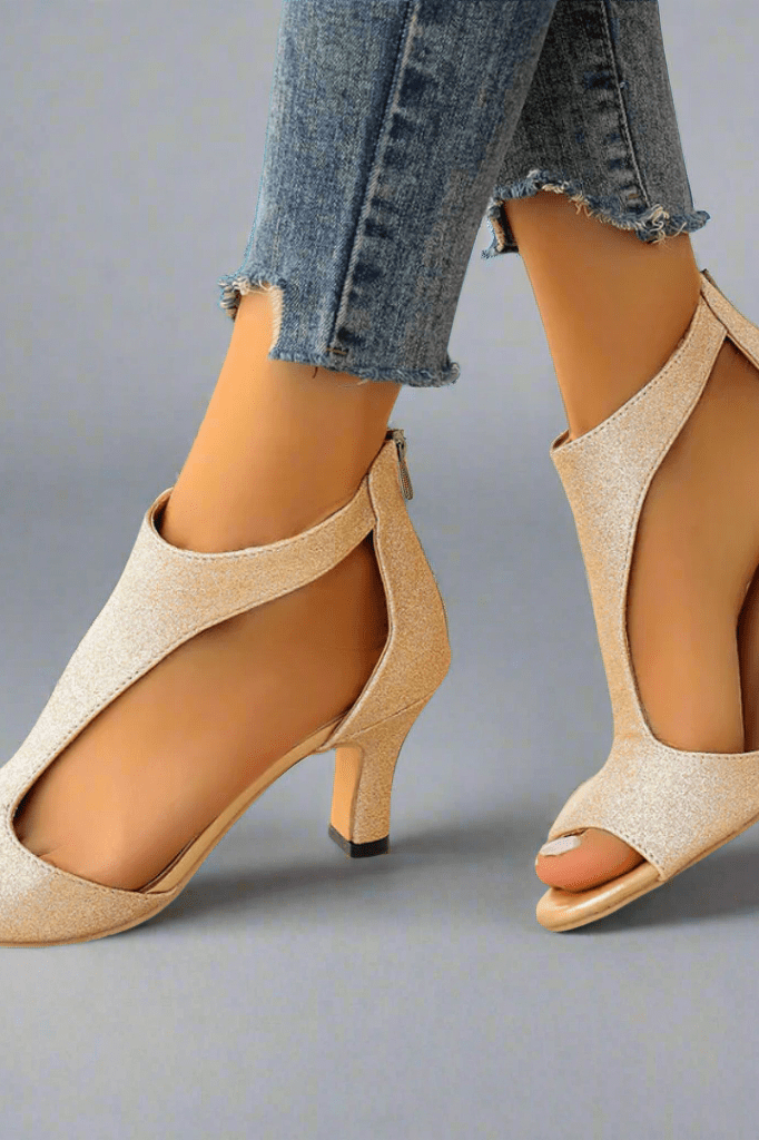 Moderne Comfortabele Block Heels