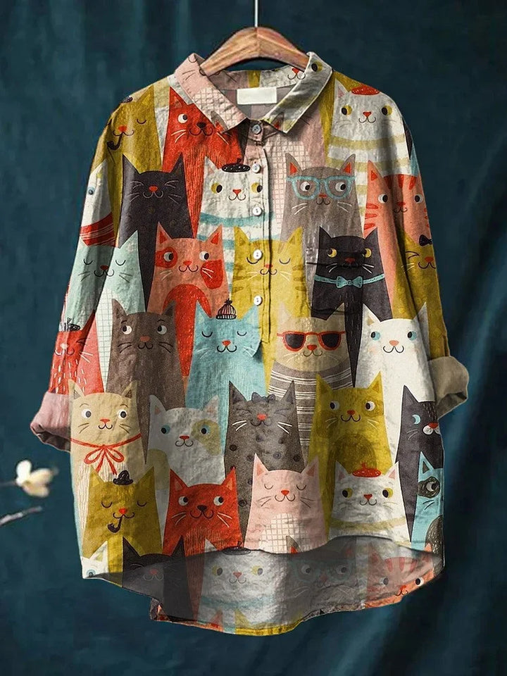 Schattig hondentekening T-shirt