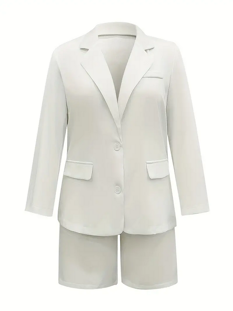 Casual tweedelige set met lange mouwen