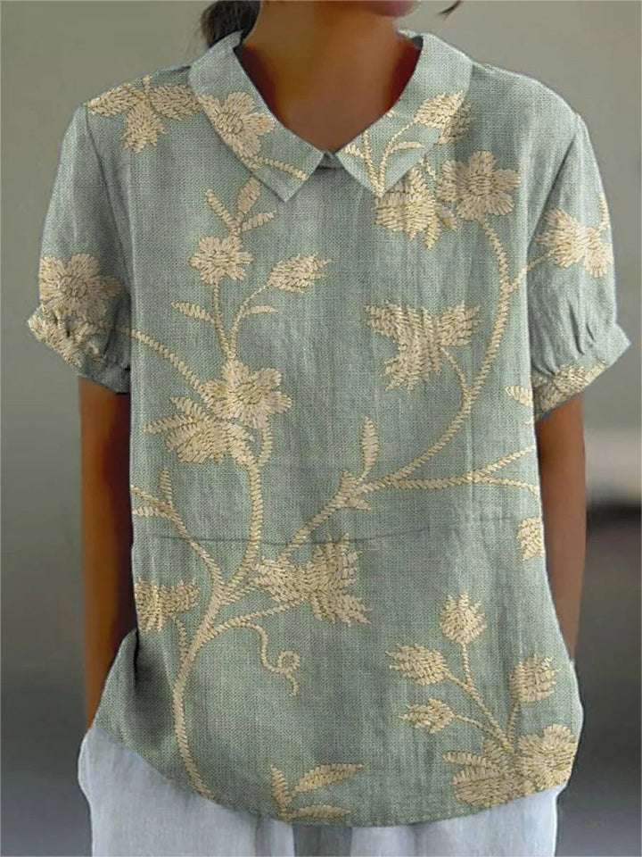 Lichtgewicht Shirt met Bloemenprint