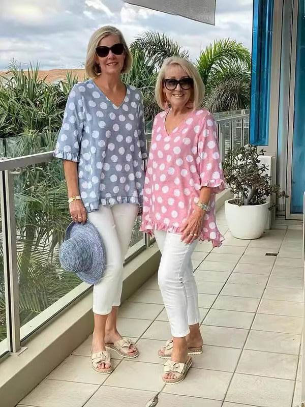 Stijlvolle V-hals blouse voor dames