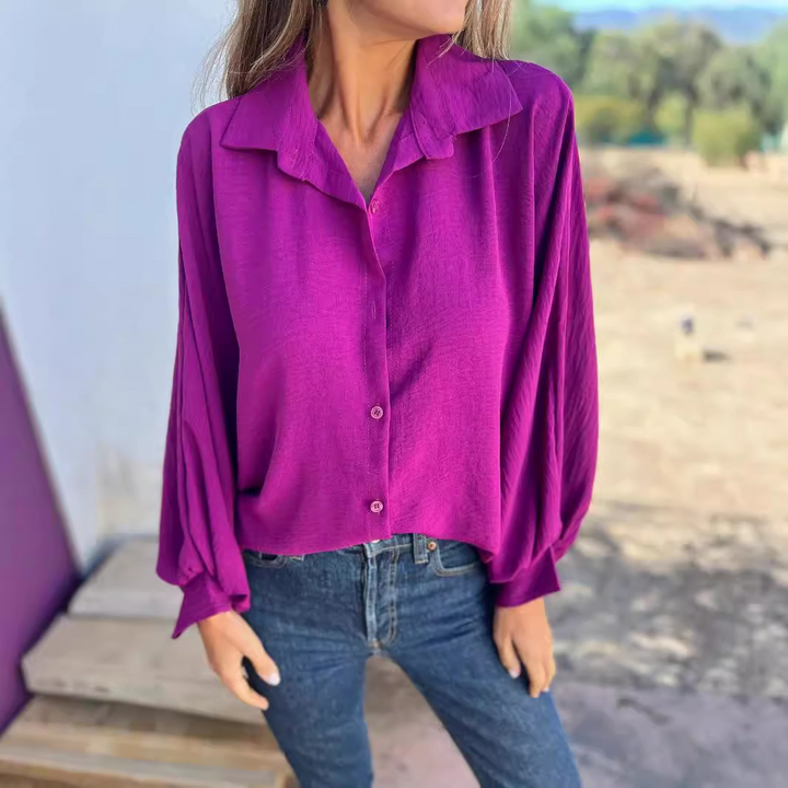Stijlvolle Oversized Blouse – zwierig, lichtgewicht & moeiteloze pasvorm voor een elevated everyday look