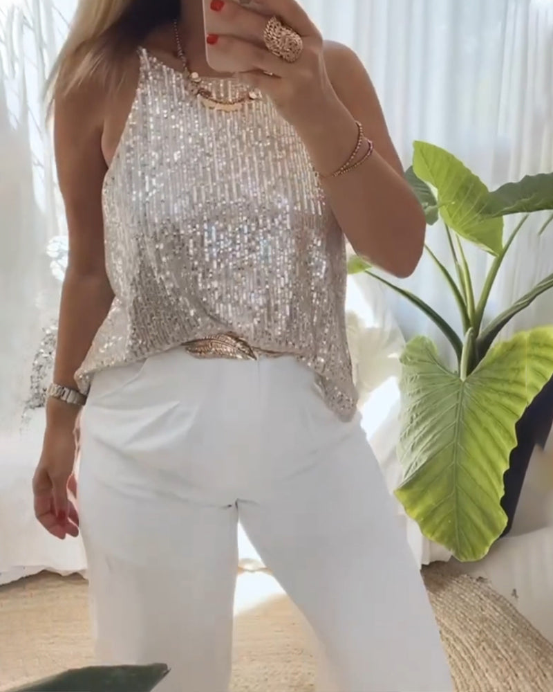 Casual omkeerbare top