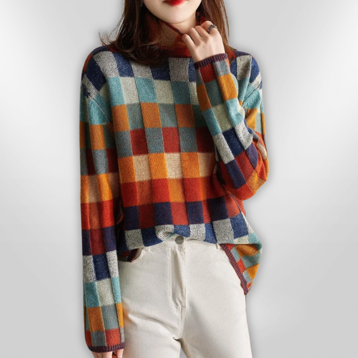 Knusse High Neck trui voor dames
