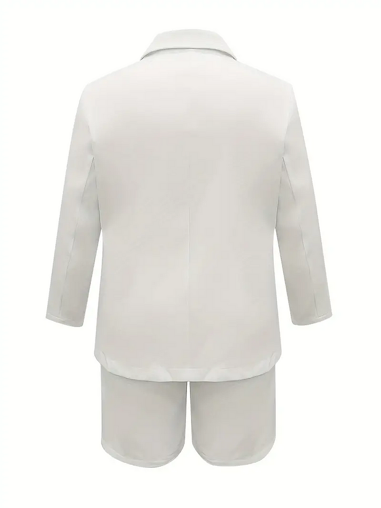 Casual tweedelige set met lange mouwen