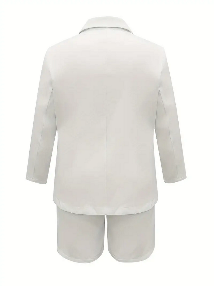Casual tweedelige set met lange mouwen