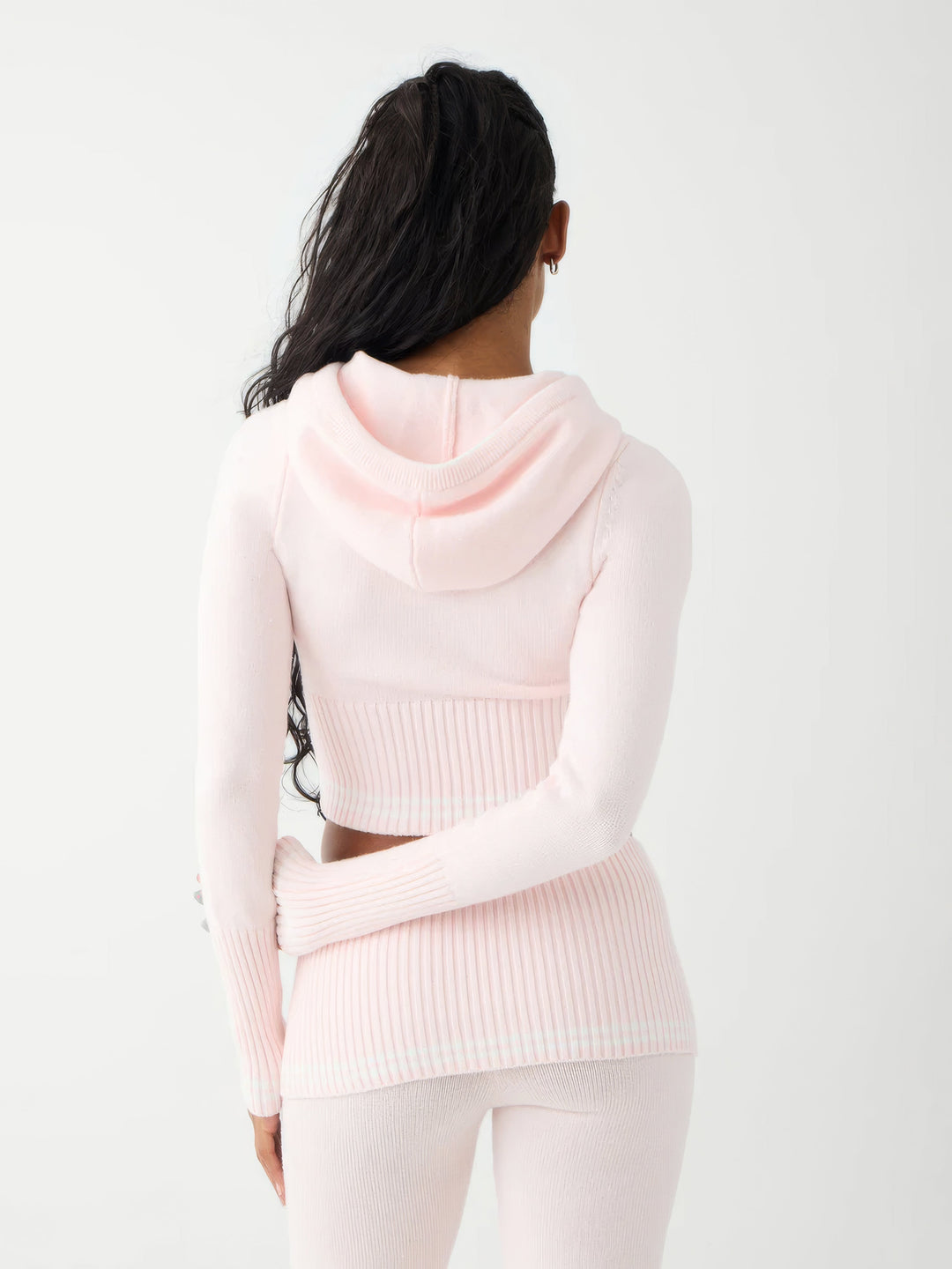 Luxe gebreide winter bijpassende set