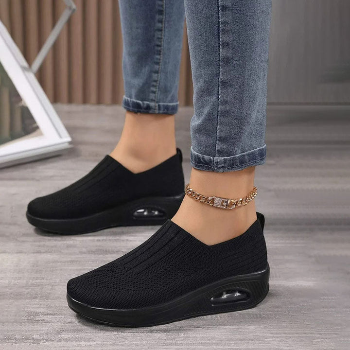 Comfy Air Ademende Slip-On Sneakers voor Dames