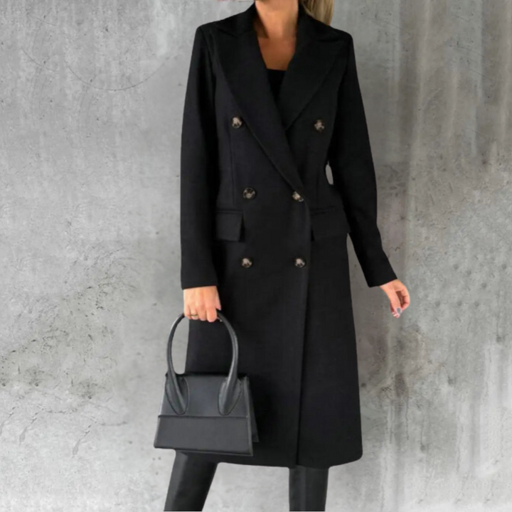 Tijdloze Longline Overcoat Jas
