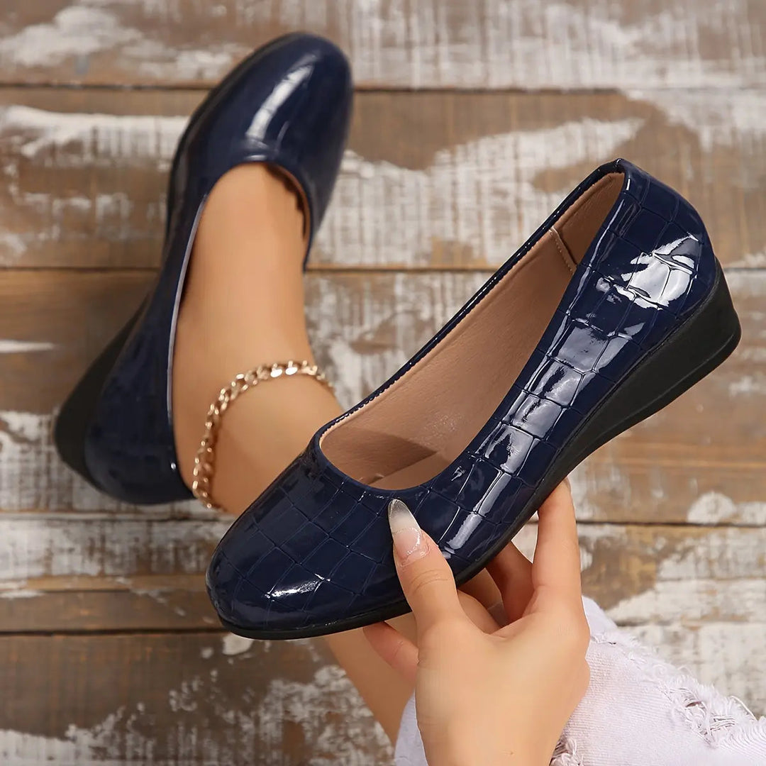 Orthopedische leren damesschoenen – Lichtgewicht, antislip & ademend