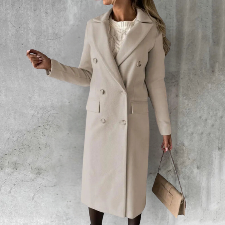 Tijdloze Longline Overcoat Jas
