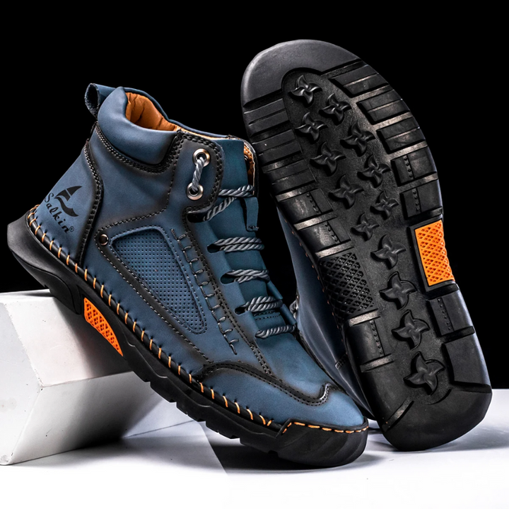 Casual Leren High Top Schoenen