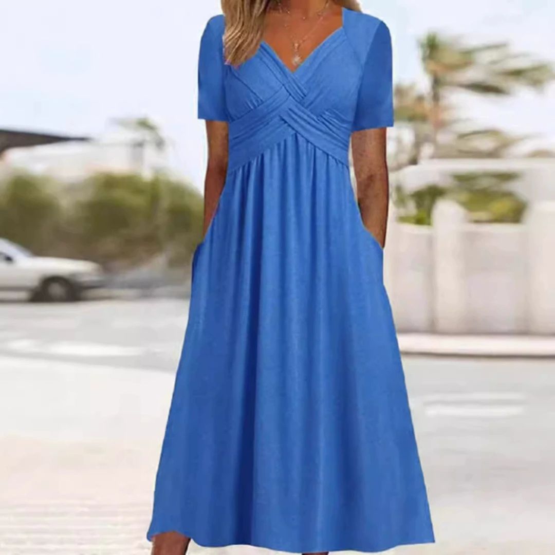 Gracieuze Jurk met Flatterend Silhouet