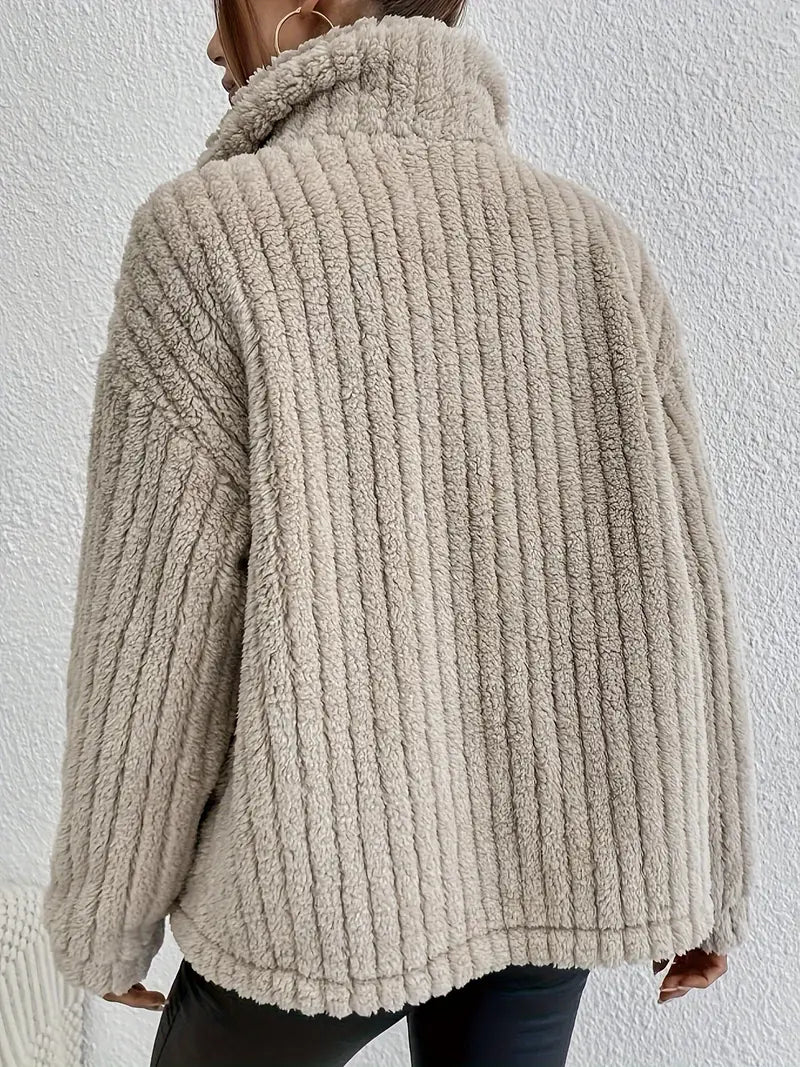 Double-Sided Velvet knoopvest