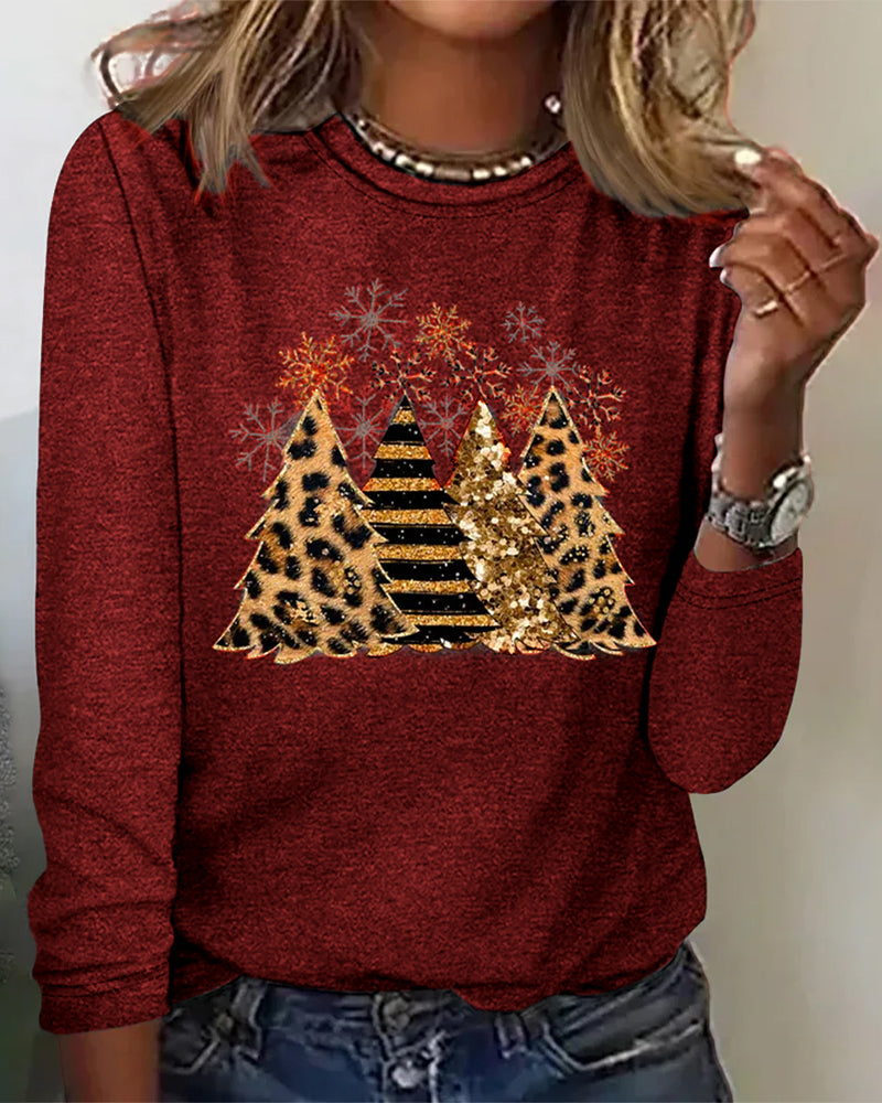 Kerstboomtop met lange mouwen