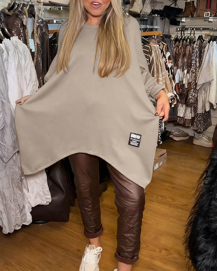 Loose Fitting Sweatshirt met ronde hals