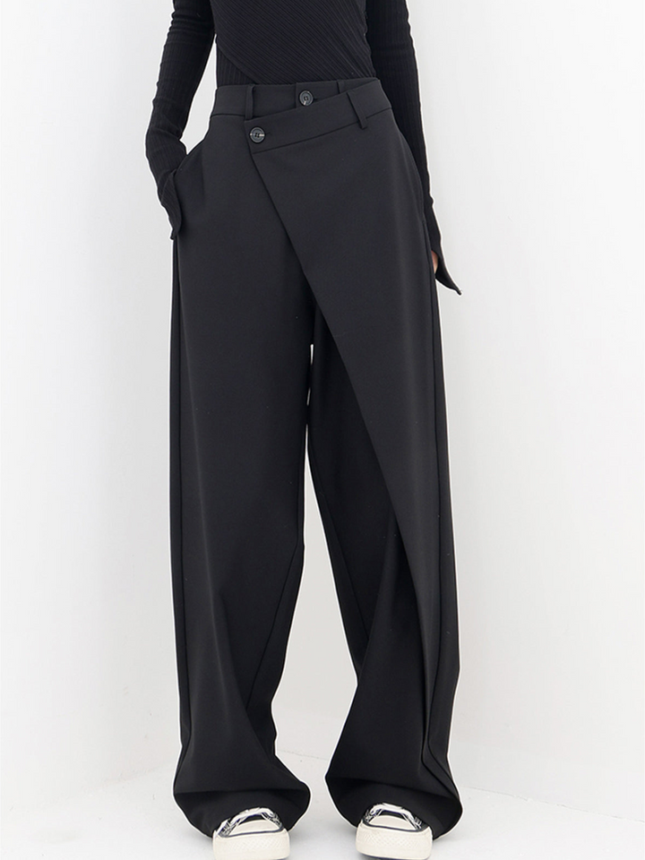 Modieuze asymmetrische broek
