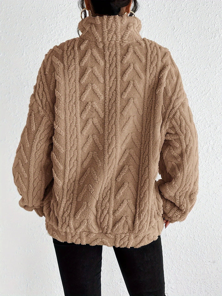 Hazel | Elegante fleece trui