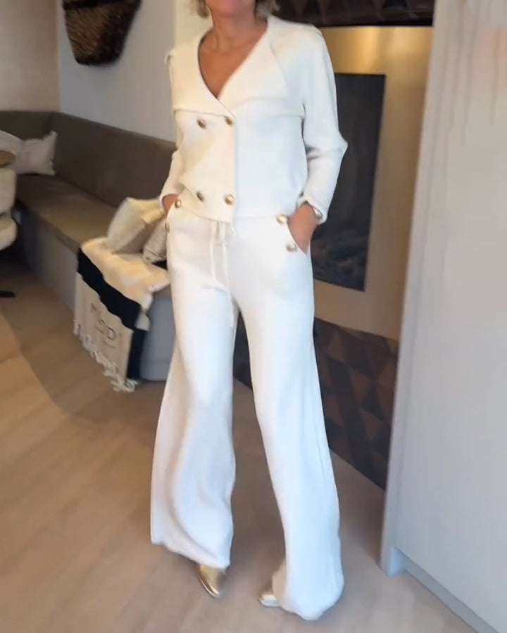 Modieuze en Elegante V-hals Sets