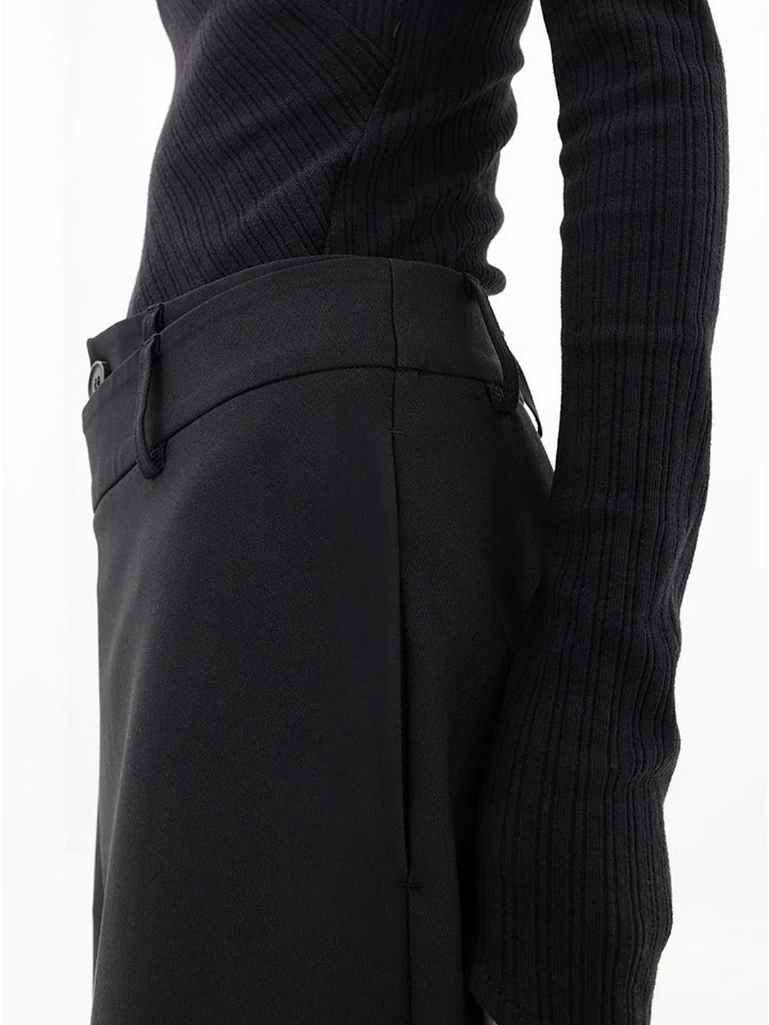 Modieuze asymmetrische broek