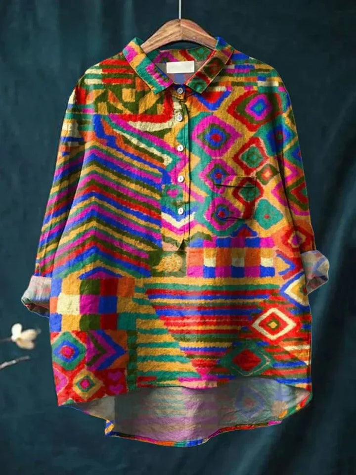 Peace Art Shirt met Hippie Vibe