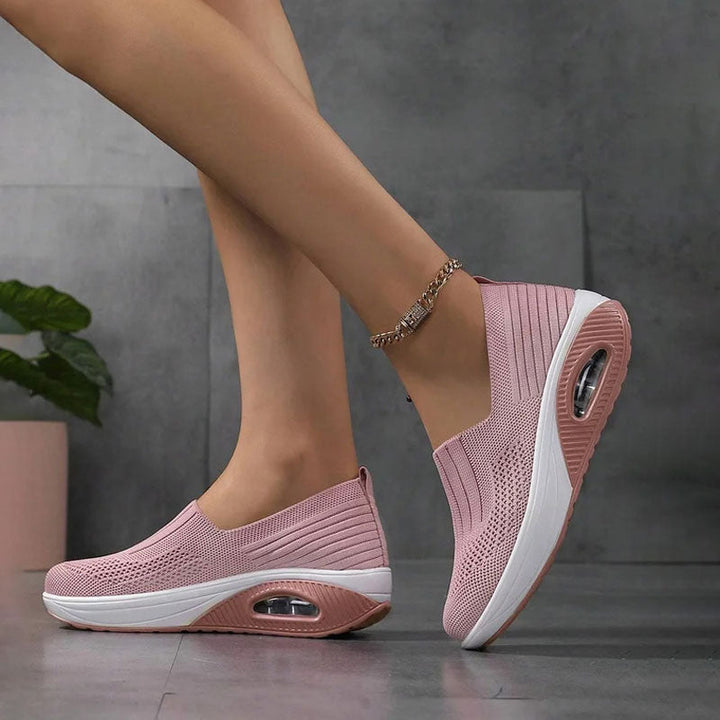 Comfy Air Ademende Slip-On Sneakers voor Dames