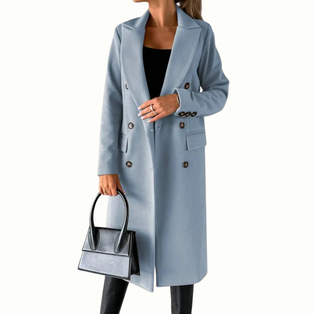 Tijdloze Longline Overcoat Jas